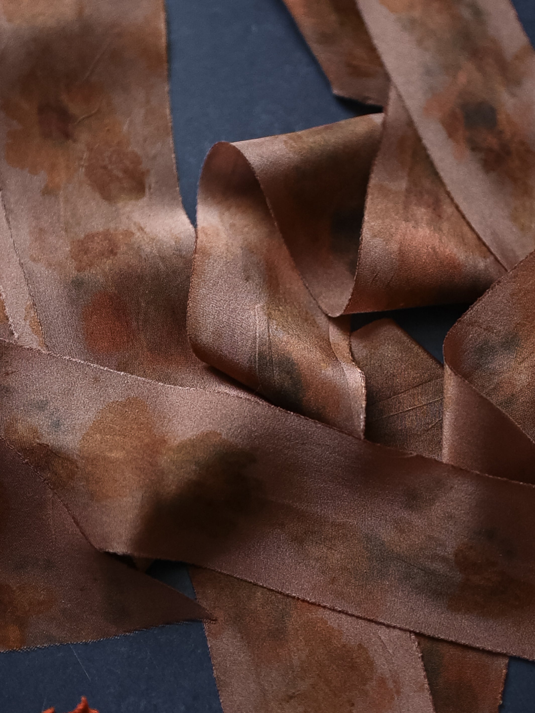 Romance Silk Ribbon Collection - British organic silk ribbon dyed